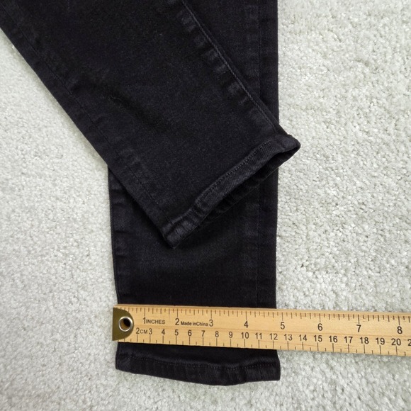 AGOLDE Sophie Mid Rise Ankle Skinny Jeans Women's Size 28 Black - Picture 7 of 8